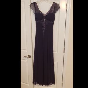 Purple prom dress